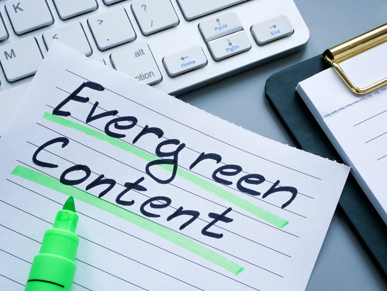 what is evergreen content